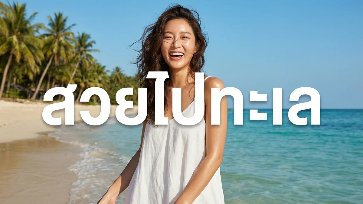 แต่งหน้าไปทะเล — กันน้ำ กันเหงื่อ สวยได้ทั้งวัน ไม่ละลาย 2026 - บทความ Fleen Beauty