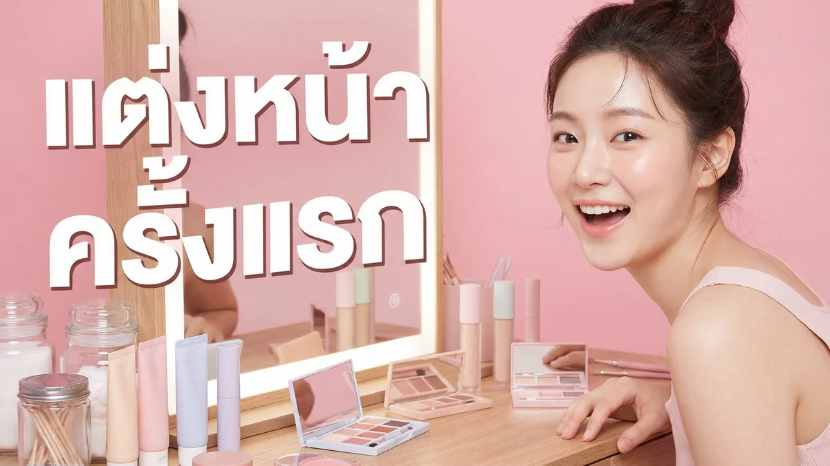 เครื่องสำอาง เริ่มต้นยังไง — ไกด์สำหรับมือใหม่ ซื้ออะไรก่อน ใช้ยังไง - บทความ Fleen Beauty