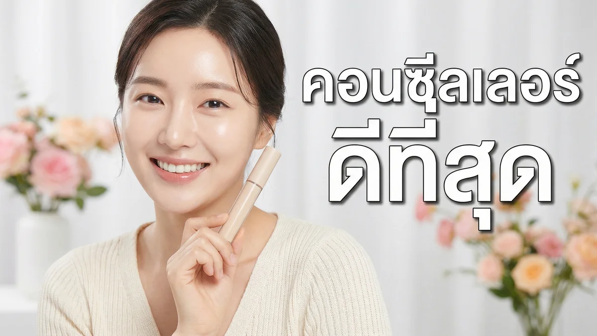 คอนซีลเลอร์ ยี่ห้อไหนดี 2026 — เปรียบเทียบ 10 ตัวฮิต ปกปิดจริง ไม่ตกร่อง - บทความ Fleen Beauty