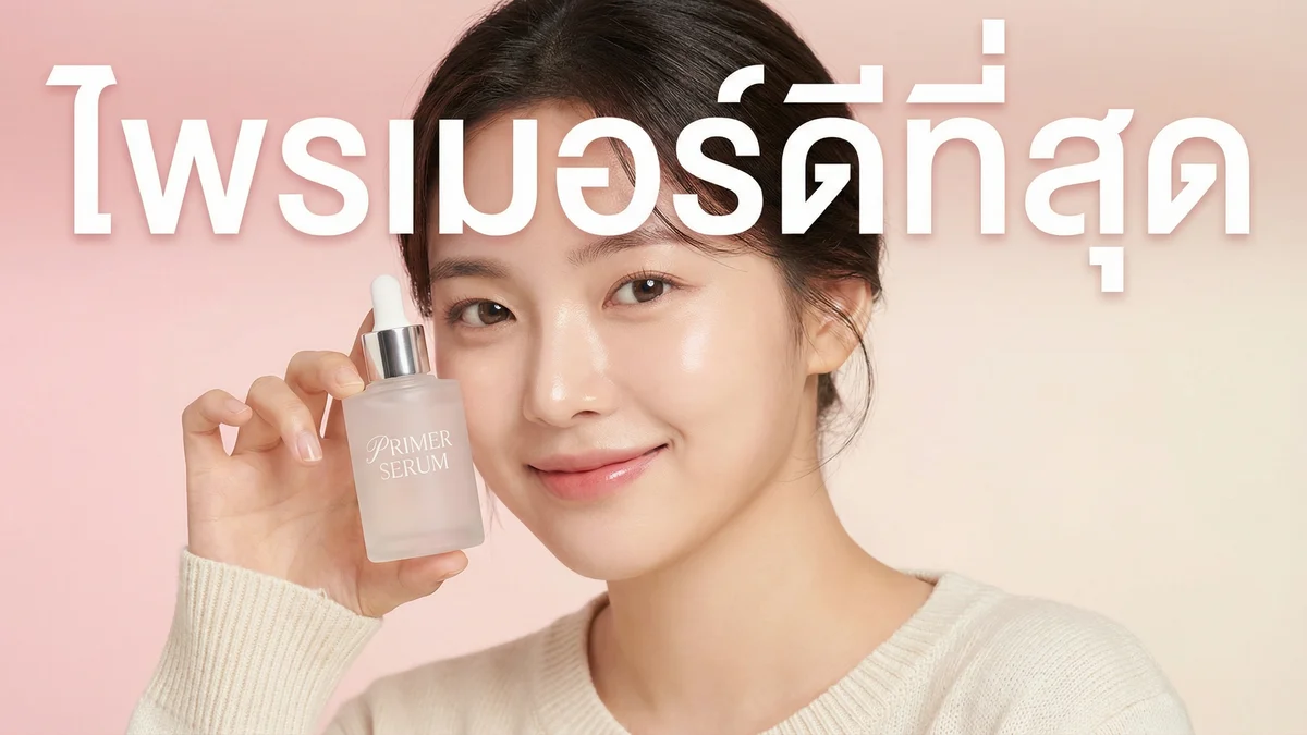 ไพรเมอร์ตัวไหนดี 2026 — 10 ตัวที่ช่างแต่งหน้าแนะนำ เปรียบเทียบจริง - บทความ Fleen Beauty