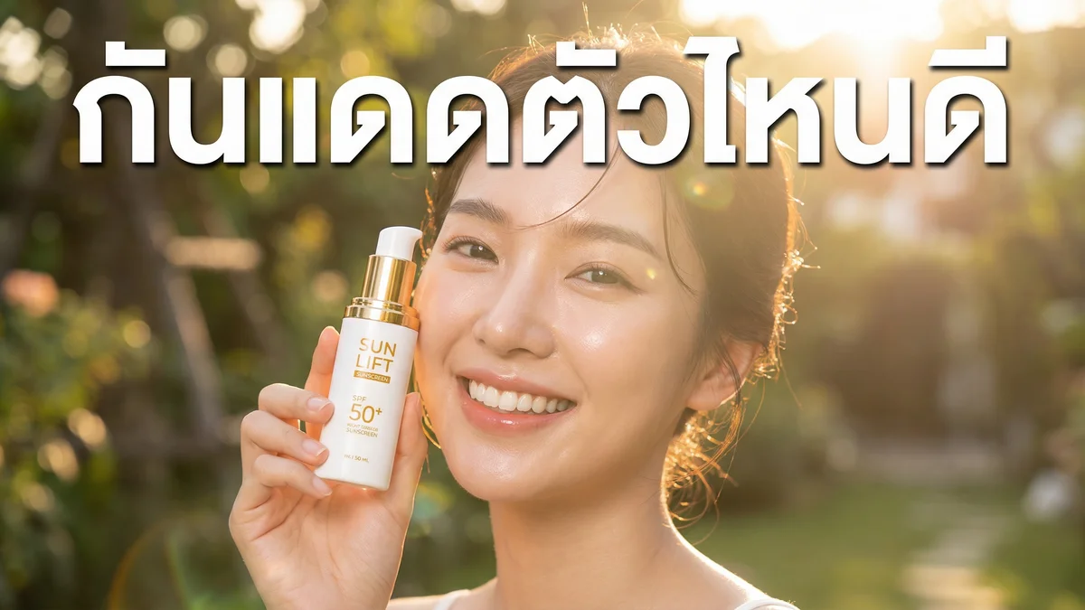กันแดดตัวไหนดี 2026 — รวม 10 กันแดดผิวหน้า + ผิวกาย ที่ดีที่สุด - บทความ Fleen Beauty