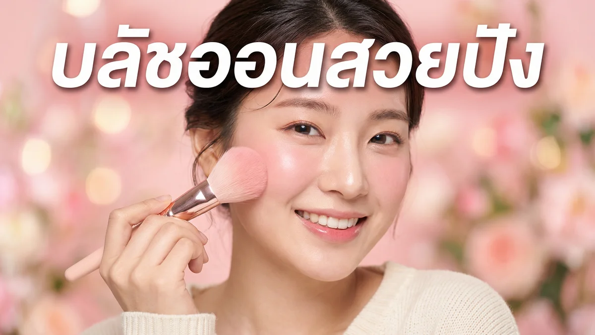 บลัชออน ยี่ห้อไหนดี 2026 — 10 ตัวเนื้อดี สีสวย ติดทน สาวไทยใช้แล้วปัง - บทความ Fleen Beauty
