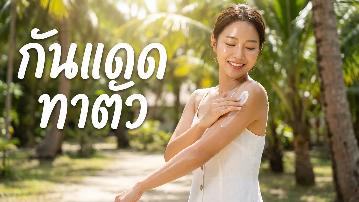 ครีมกันแดดทาตัว ยี่ห้อไหนดี 2026 — ปกป้อง + ผิวสว่างในตัวเดียว - บทความ Fleen Beauty