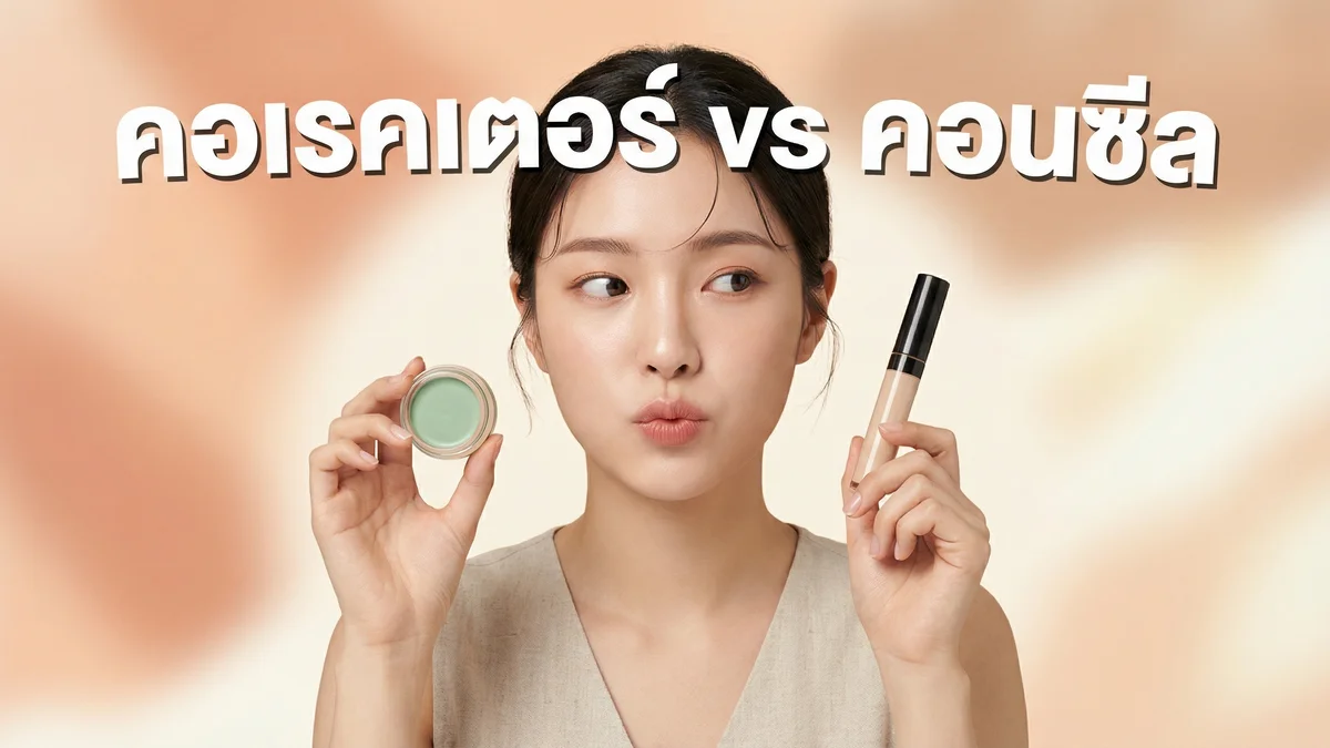 คอเรคเตอร์ คืออะไร? ต่างจากคอนซีลเลอร์ยังไง ใช้อันไหนก่อน — อธิบายครบ - บทความ Fleen Beauty