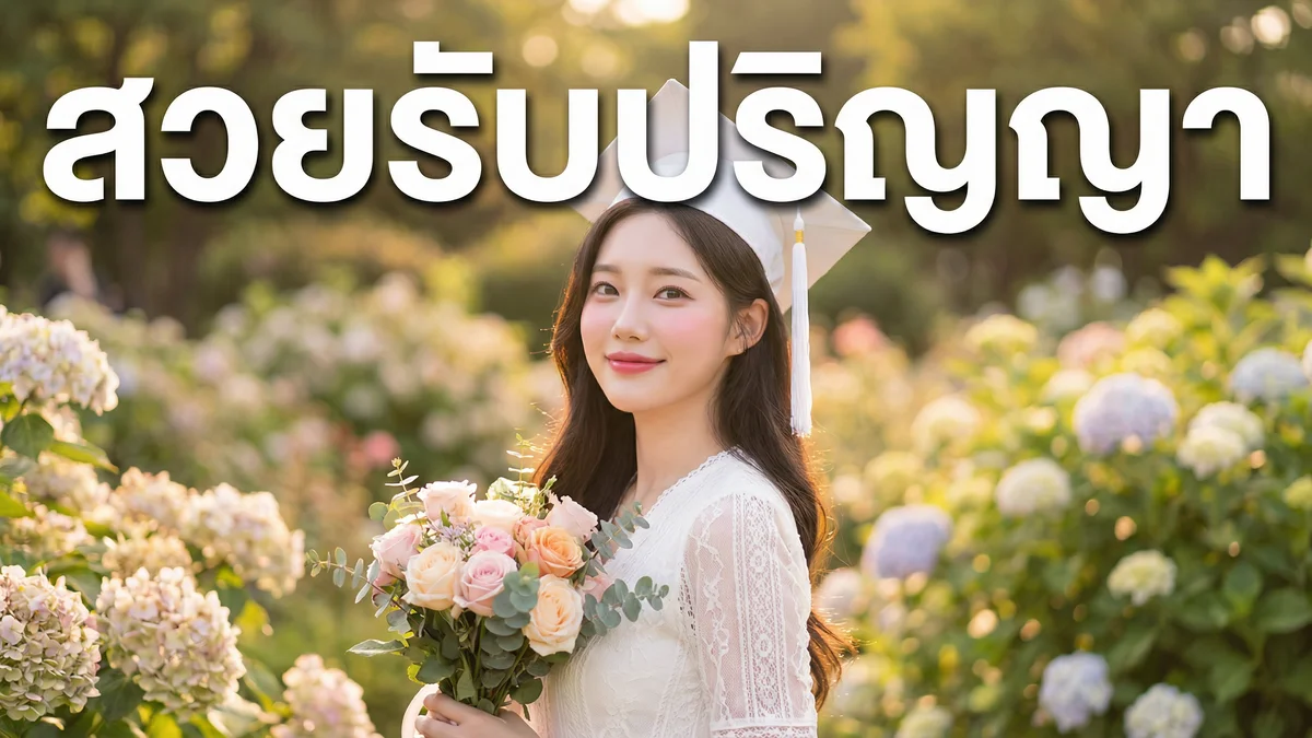 แต่งหน้ารับปริญญา 2026 — เทคนิคหน้าสวย ติดทนทั้งวัน ไม่ลอกไม่เยิ้ม - บทความ Fleen Beauty