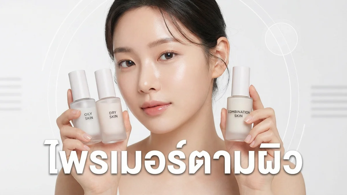 วิธีเลือกไพรเมอร์ให้เหมาะกับสภาพผิว — ผิวมัน ผิวแห้ง ผิวผสม ใช้ตัวไหนดี? - บทความ Fleen Beauty