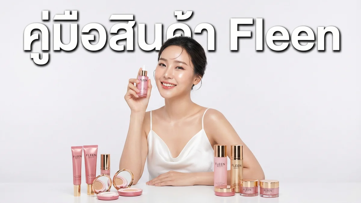 สินค้า Fleen Beauty ตัวไหนดี — แนะนำตามปัญหาผิว ใช้อะไรแก้ปัญหาอะไร - บทความ Fleen Beauty