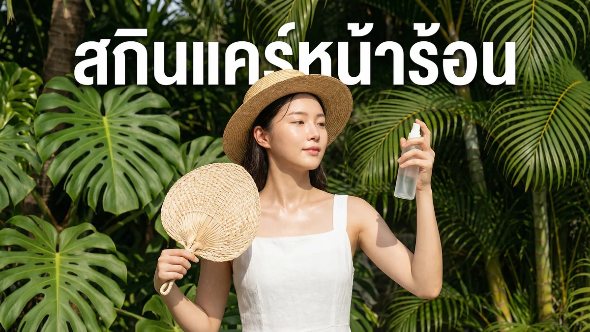 ดูแลผิวหน้าร้อน — วิธีป้องกัน + ซ่อมแซมผิวจากแดดในฤดูร้อน 2026 - บทความ Fleen Beauty