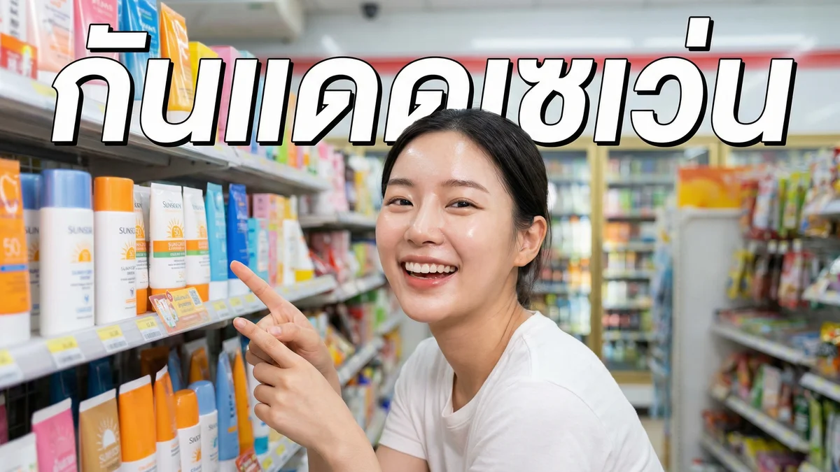 กันแดดในเซเว่น 7-11 ตัวไหนดี 2026 — รวม 7 ตัวที่ใช้ได้จริง + เปรียบเทียบ - บทความ Fleen Beauty