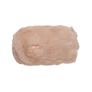 ฟลีน บิวตี้ ฟลัฟฟี่ เมคอัพ แบ็ก สีเบจ - Fleen Beauty Fluffy Makeup Bag - Beige