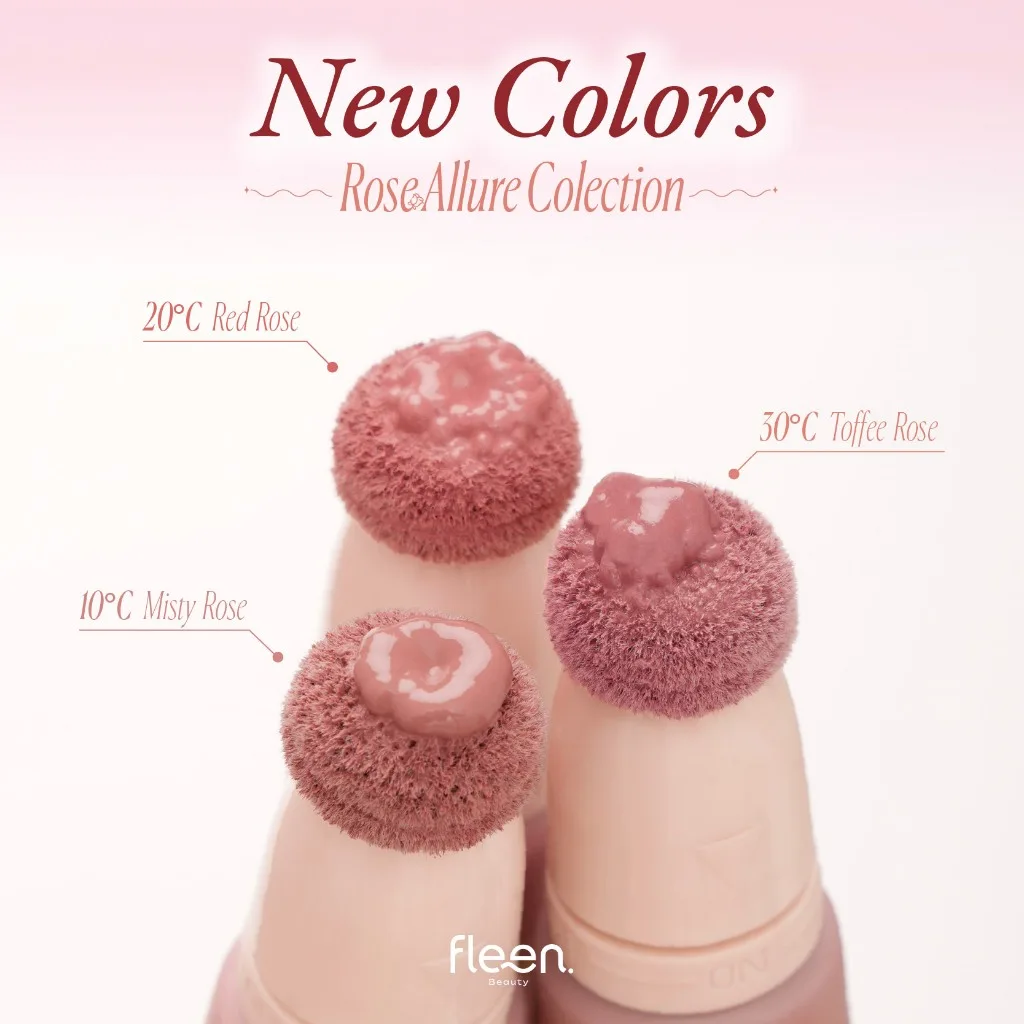 เซ็ตบลัชออน 3 สีใหม่ - 3 New Colors Set - Fleen Beauty Soft Velvet Fluffy Cheek