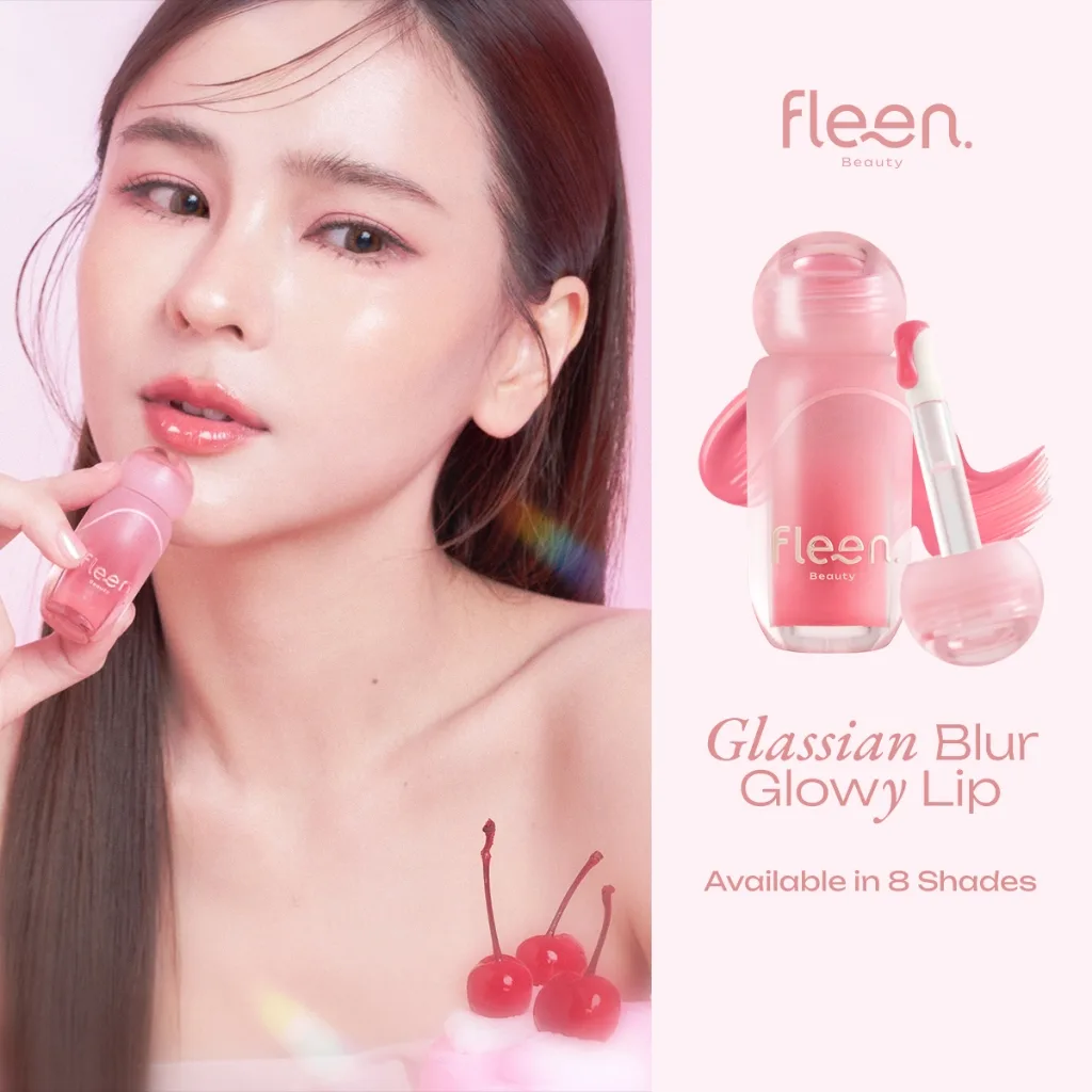 ฟลีน บิวตี้ กลาสเซียน เบลอ โกลวี่ ลิป - Fleen Beauty Glassian Blur Glowy Lip