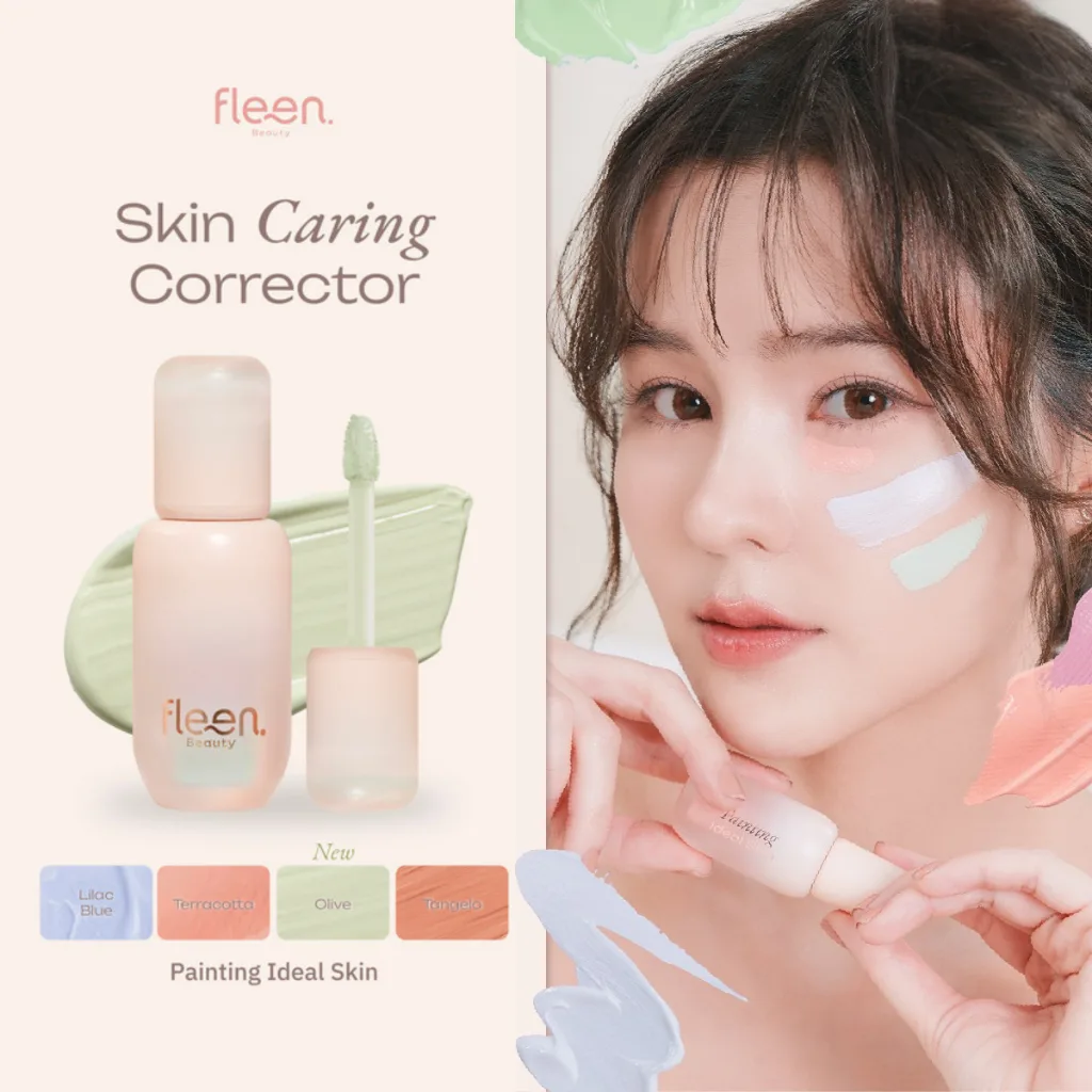 Fleen Beauty Skin Caring Corrector 4 สี
