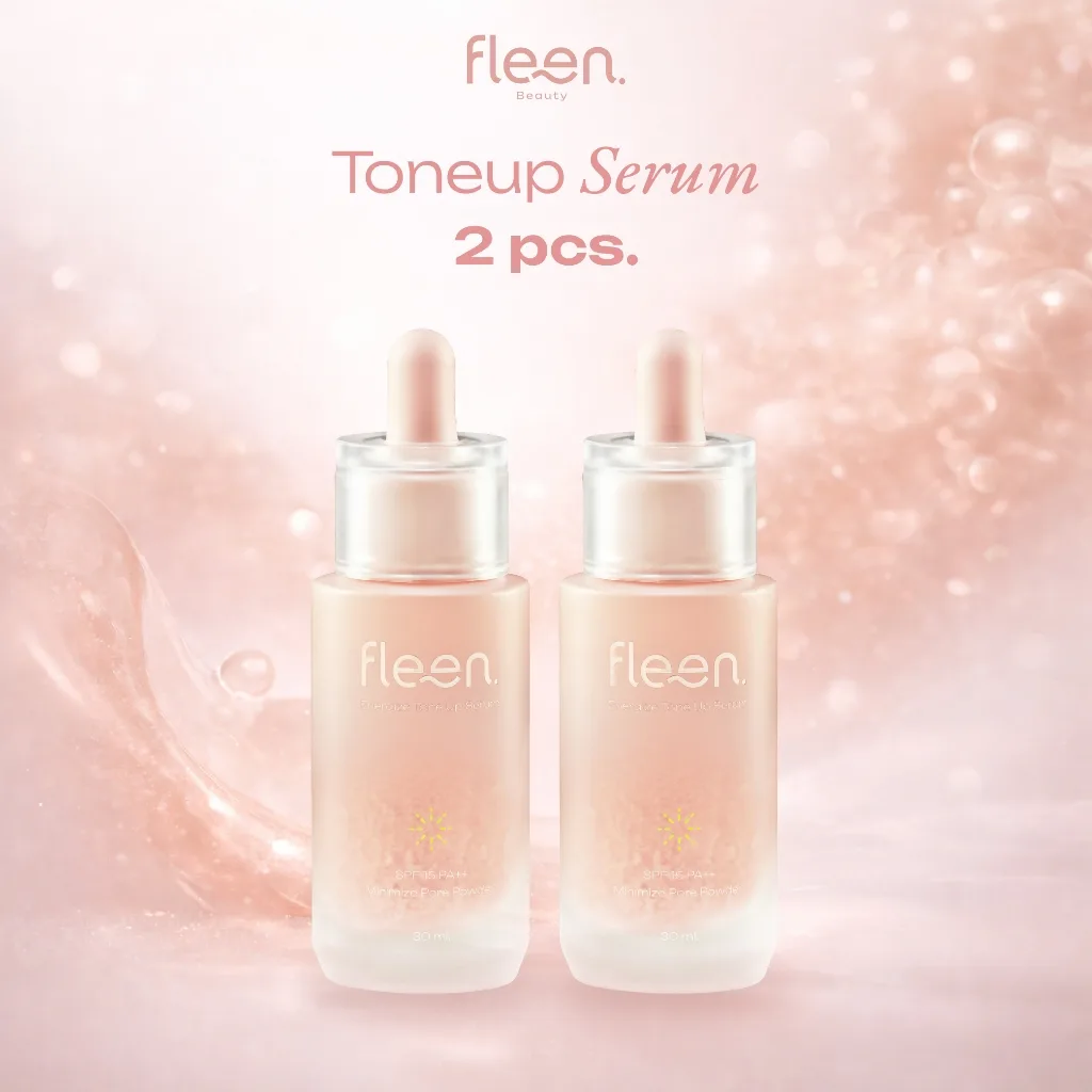 ฟลีน บิวตี้ โทนอัพ เซรั่ม x2 (แพ็ค 2 ขวด) - Fleen Beauty Energize Tone Up Serum x2